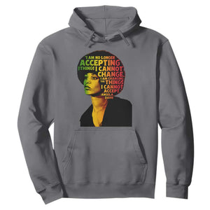 Angela Davis Inspirational Quote Hoodie Black History Month Afro Woman Activist TS10 Charcoal Print Your Wear