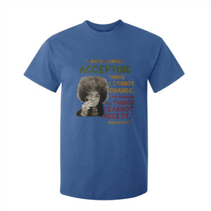 Black History Month Angela Davis T Shirt For Kid Black Panther Party Feminist Human Rights Inspirational Quote TS10 Royal Blue Print Your Wear