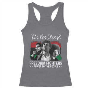 Vintage Black Panther Party Racerback Tank Top Huey P. Newton Malcolm X Angela Davis Black History TS10 Charcoal Print Your Wear