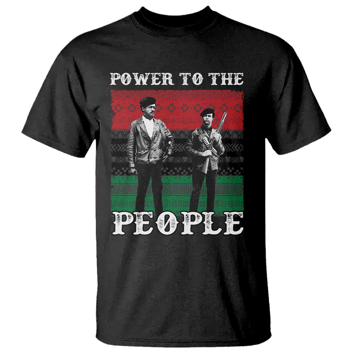 Vintage Black Panthers Party T Shirt Power To The People Self Defense Black History TS10 Black Print Your Wear