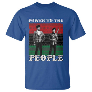 Vintage Black Panthers Party T Shirt Power To The People Self Defense Black History TS10 Royal Blue Print Your Wear