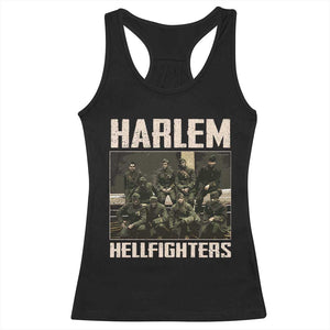 Halem Hellfighters Racerback Tank Top USA Black Military History Soldiers WWI WWII TS10 Black Print Your Wear