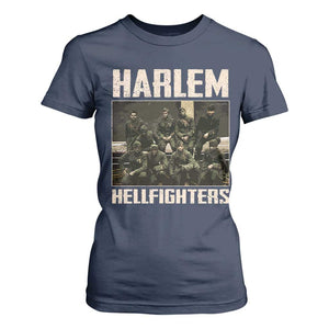 Halem Hellfighters T Shirt For Women USA Black Military History Soldiers WWI WWII TS10 Navy Print Your Wear