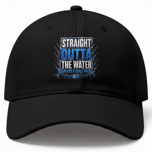 Baptism Baseball Cap Straight Outta Water Christian Baptized TS10 Print Your Wear