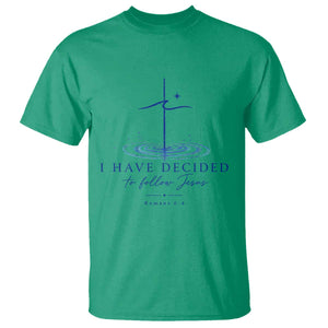 New Believer T Shirt I Have Decided To Follow Jesus In Baptism Cross Water TS10 Irish Green Print Your Wear