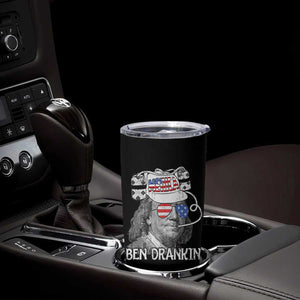 4th of July Ben Drankin Tumbler Cup Funny Benjamin Franklin USA Flag TS10 Print Your Wear