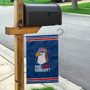 Funny 4th of July Garden Flag Patriotic Bald Eagle You Free Tonight TS10 Classic Blue Red Print Your Wear