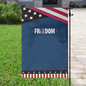 Patriotic Garden Flag Freedom American Flag 4th of July TS10 Classic Blue Black Print Your Wear
