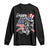 Happy 4th Of July Long Sleeve Shirt Patriotic American Flag USA TS10 Black Print Your Wear