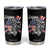 Happy 4th Of July Tumbler Cup Patriotic American Flag USA TS10 Black Print Your Wear