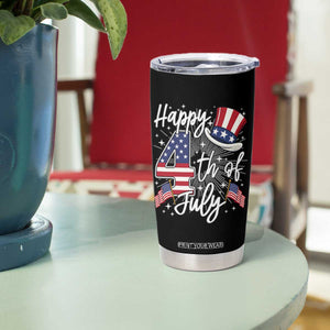 Happy 4th Of July Tumbler Cup Patriotic American Flag USA TS10 Print Your Wear