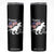 Dinosaur Happy 4th of July Skinny Tumbler Patriotic American Flag USA TS10 Black Print Your Wear