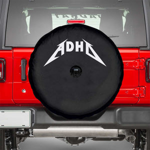 ADHD Spare Tire Cover Funny Heavy Metal Rock Music Design Meme TS10 Black Print Your Wear