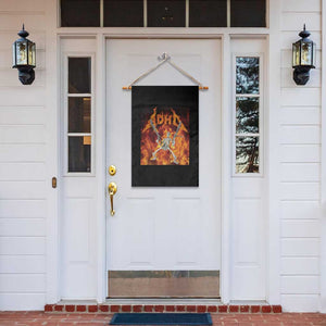 Funny Skeleton ADHD Garden Flag Meme Flames Neurodivergent Gen Z TS10 Print Your Wear