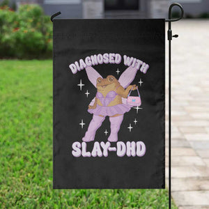 ADHD Meme Garden Flag Funny Slay DHD Frog Neurodivergent TS10 Print Your Wear