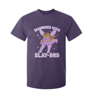 ADHD Meme T Shirt For Kid Funny Slay DHD Frog Neurodivergent TS10 Purple Print Your Wear
