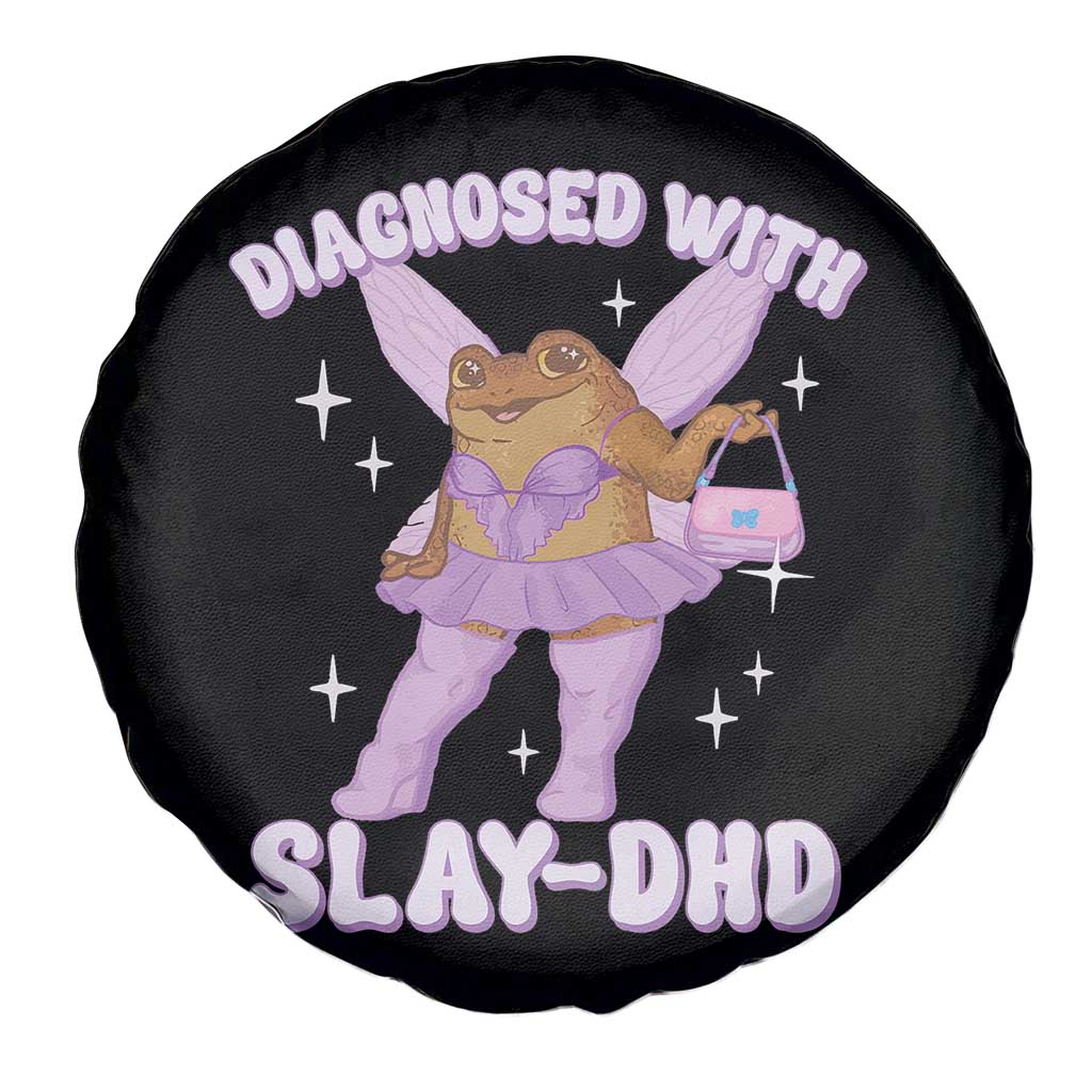 ADHD Meme Spare Tire Cover Funny Slay DHD Frog Neurodivergent TS10 Print Your Wear