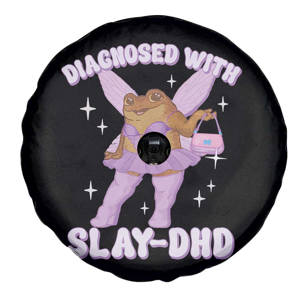 ADHD Meme Spare Tire Cover Funny Slay DHD Frog Neurodivergent TS10 Print Your Wear