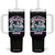 Side Quest ADHD Tumbler With Handle Funny Neurodivergent Meme TS10 One Size: 40 oz Black Print Your Wear