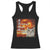 ADHD Cat Meme Racerback Tank Top Funny Kitty Flames Neurodivergent Gen Z TS10 Black Print Your Wear