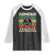 ADHD&D Roll for Concentration Raglan Shirt Retro 90s ADHD Roll For Concentration Funny Gamer TS10 Black White Print Your Wear