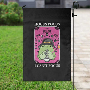 ADHD Meme Garden Flag Neurodivergent Wizard Frog I Cant Focus TS10 Print Your Wear