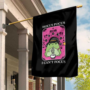 ADHD Meme Garden Flag Neurodivergent Wizard Frog I Cant Focus TS10 Print Your Wear