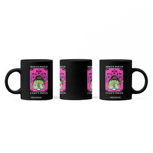 ADHD Meme Coffee Mug Neurodivergent Wizard Frog I Cant Focus TS10 Print Your Wear