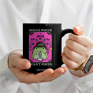 ADHD Meme Coffee Mug Neurodivergent Wizard Frog I Cant Focus TS10 Print Your Wear
