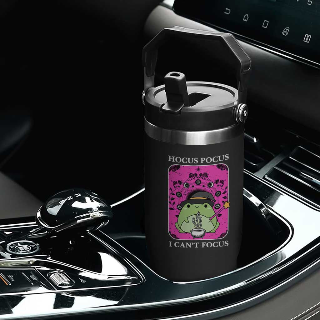 ADHD Meme Flip Straw Tumbler Neurodivergent Wizard Frog I Cant Focus TS10 Print Your Wear
