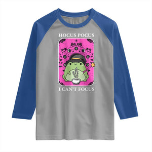 ADHD Meme Raglan Shirt Neurodivergent Wizard Frog I Cant Focus TS10 Sport Gray Royal Print Your Wear