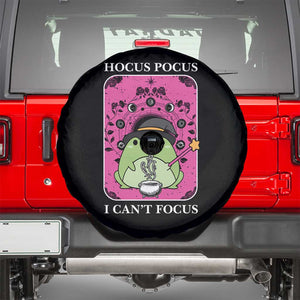 ADHD Meme Spare Tire Cover Neurodivergent Wizard Frog I Cant Focus TS10 Black Print Your Wear