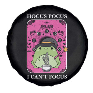 ADHD Meme Spare Tire Cover Neurodivergent Wizard Frog I Cant Focus TS10 Print Your Wear