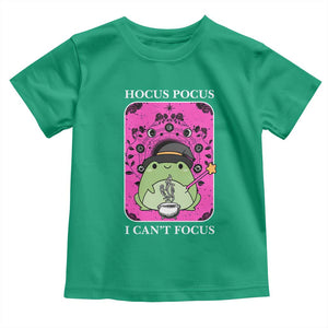 ADHD Meme Toddler T Shirt Neurodivergent Wizard Frog I Cant Focus TS10 Irish Green Print Your Wear