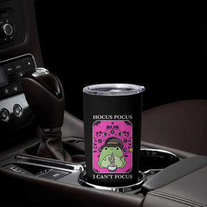 ADHD Meme Tumbler Cup Neurodivergent Wizard Frog I Cant Focus TS10 Print Your Wear