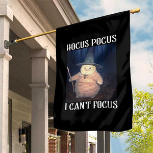 ADHD Cat Meme Garden Flag Neurodivergent Wizard Cat I Cant Focus TS10 Print Your Wear