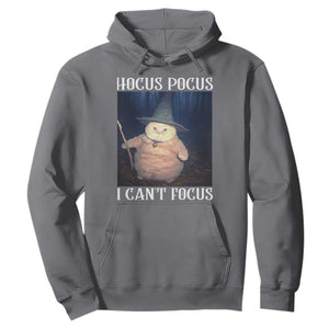 ADHD Cat Meme Hoodie Neurodivergent Wizard Cat I Cant Focus TS10 Charcoal Print Your Wear