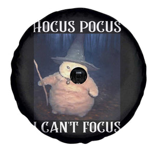ADHD Cat Meme Spare Tire Cover Neurodivergent Wizard Cat I Cant Focus TS10 Print Your Wear