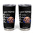 Funny ADHD Dog Meme Tumbler Cup Attention Deficit Hey Dog Humor Lovers TS10 Black Print Your Wear