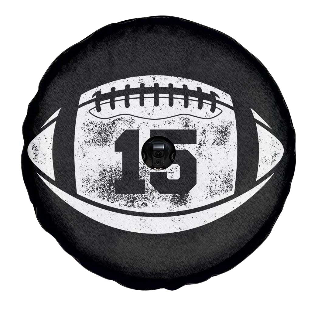 Personalized Football Game Day Spare Tire Cover Custom Number Cute Senior Mom Mama TS10 Print Your Wear