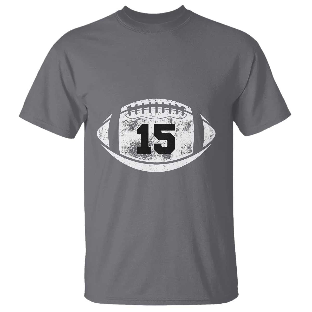 Personalized Football Game Day T Shirt Custom Number Cute Senior Mom Mama TS10 Charcoal Print Your Wear