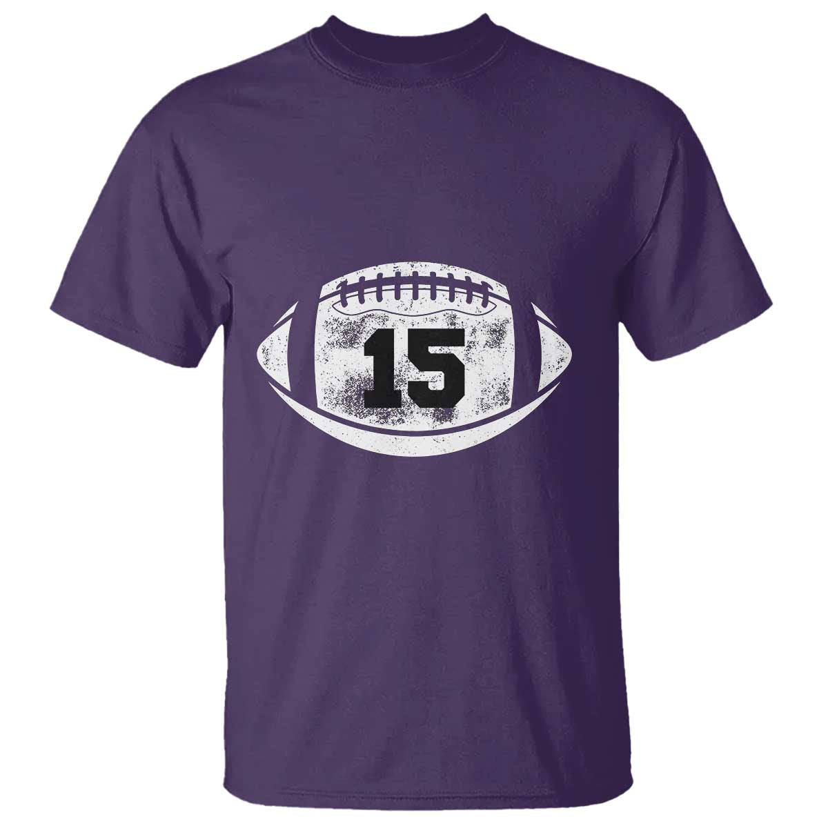 Personalized Football Game Day T Shirt Custom Number Cute Senior Mom Mama TS10 Purple Print Your Wear