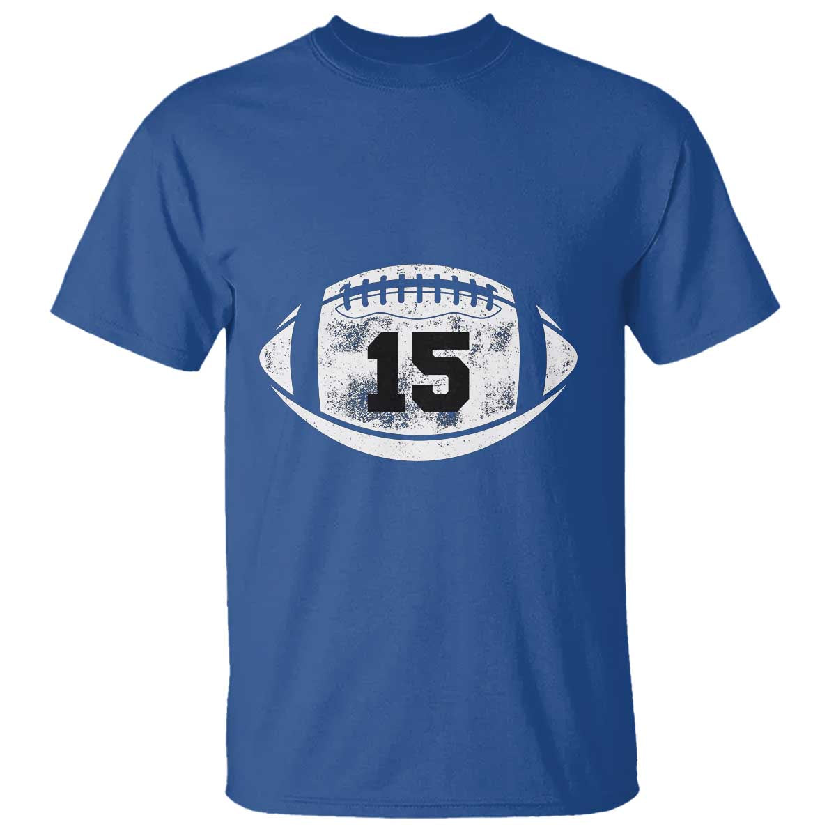 Personalized Football Game Day T Shirt Custom Number Cute Senior Mom Mama TS10 Royal Blue Print Your Wear