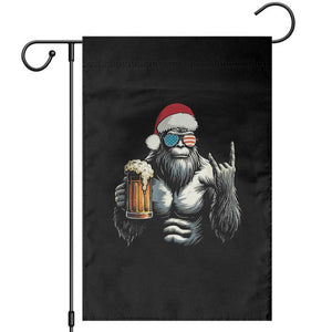 Bigfoot Christmas Garden Flag Most Wonderful Xmas Sasquatch Beer TS10 Black Print Your Wear