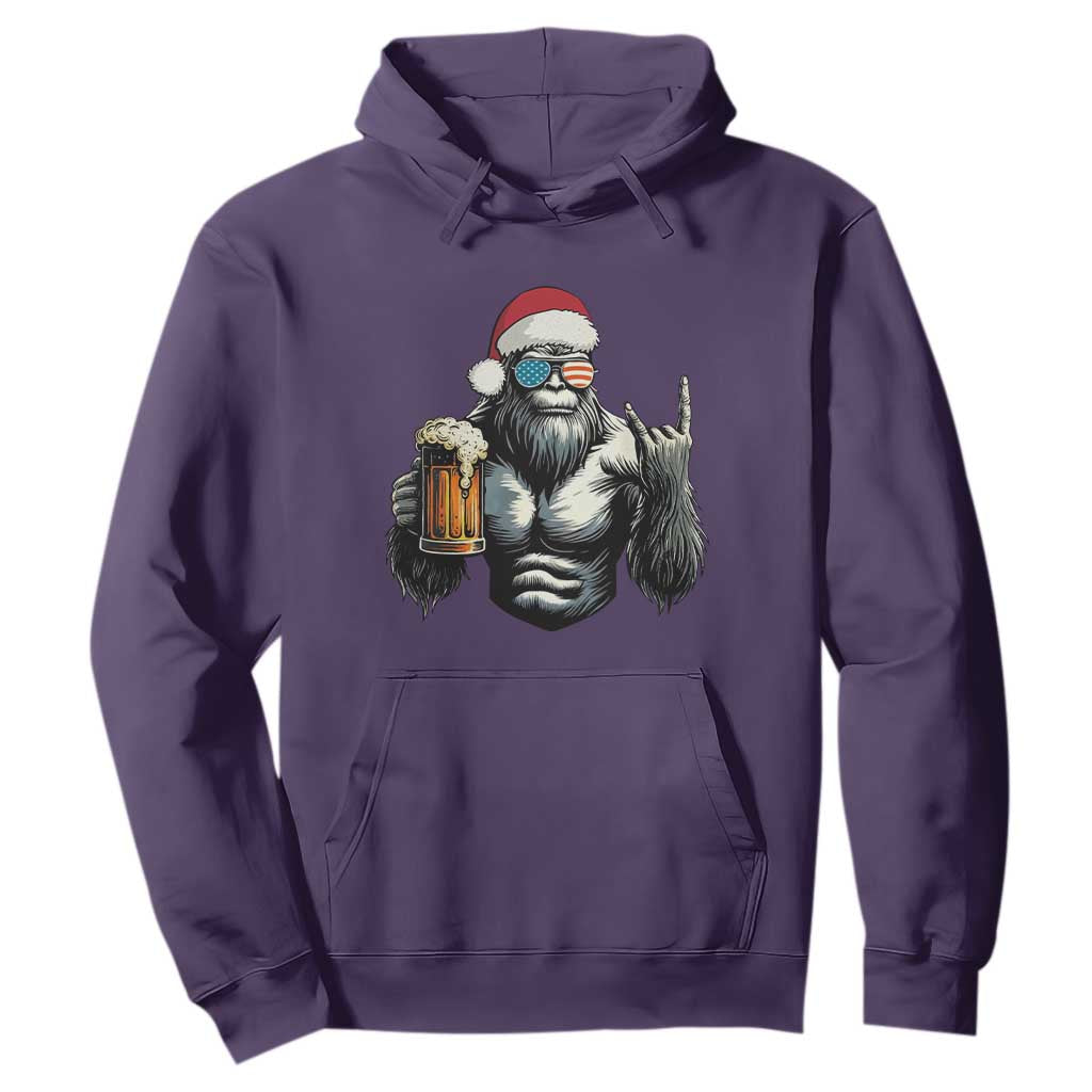 Bigfoot Christmas Hoodie Most Wonderful Xmas Sasquatch Beer TS10 Purple Print Your Wear