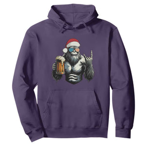 Bigfoot Christmas Hoodie Most Wonderful Xmas Sasquatch Beer TS10 Purple Print Your Wear
