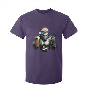 Bigfoot Christmas T Shirt For Kid Most Wonderful Xmas Sasquatch Beer TS10 Purple Print Your Wear
