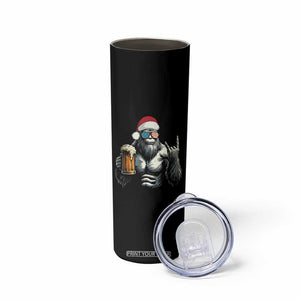 Bigfoot Christmas Skinny Tumbler Most Wonderful Xmas Sasquatch Beer TS10 Print Your Wear