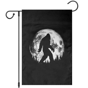 Bigfoot Night Stroll Garden Flag Cool Full Moon & Trees Sasquatch TS10 Black Print Your Wear