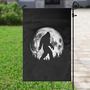 Bigfoot Night Stroll Garden Flag Cool Full Moon & Trees Sasquatch TS10 Print Your Wear